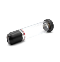 Masturbator automatyczny z pompą próżniową – widok boczny