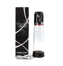 Masturbator z funkcją pompy – zestaw z opakowaniem i kablem USB