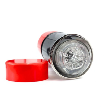 Wnętrze masturbatora z teksturą stymulującą – zbliżenie