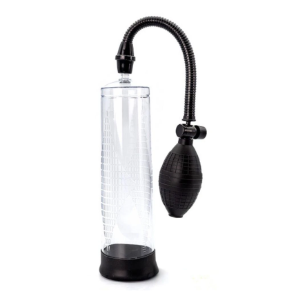 Pompka do penisa ręczna z mankietem i gruszką – widok produktu