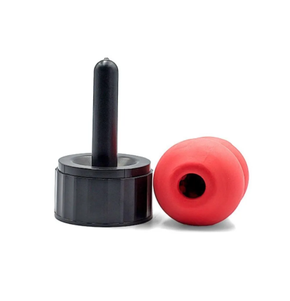 Masturbator męski Rose Stroker – realistyczny czerwony masturbator z bazą, USB