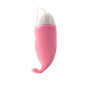 Różowy wibrator bezprzewodowy - jajko silikonowe z antenką