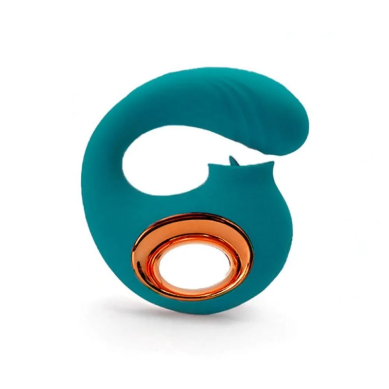 DuoRing Pro – silikonowy wibrator dla par z podwójną stymulacją, USB