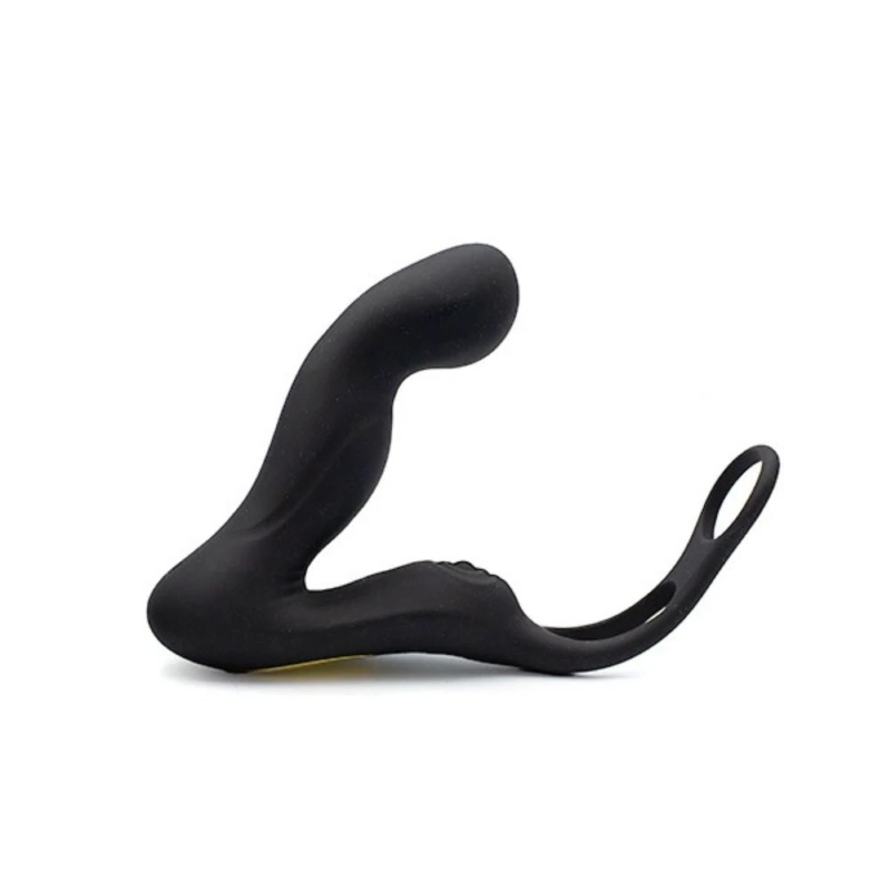 Viron Pro Dual – analny masażer prostaty z pierścieniem na penisa, pilot, USB