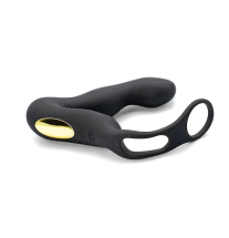 Wibrator prostaty Viron – panel sterowania i zakrzywiona końcówka