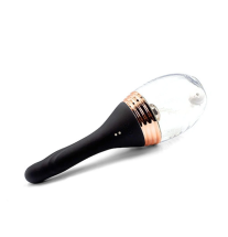 Wibrator analny 2w1 z funkcją irygatora – widok boczny