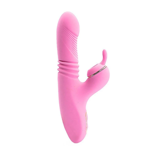 Velvet Bunny – wibrator Króliczek Premium G-Spot, podwójna stymulacja, USB