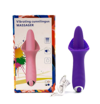 Zestaw: masażer łechtaczki z opakowaniem i kablem USB