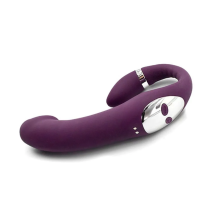 Wibrator króliczek w pozycji leżącej – ergonomiczny kształt i panel sterowania