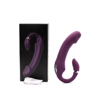 Zestaw: wibrator króliczek z opakowaniem i kablem USB