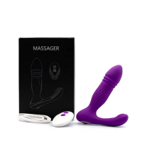 Zestaw: masażer prostaty, kabel USB i opakowanie