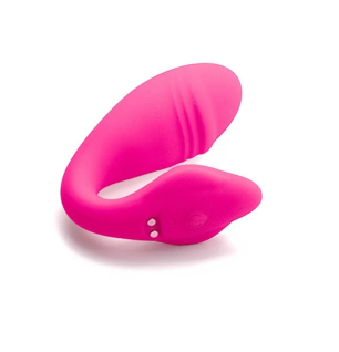 DualJoy Curve – wibrator dla par z podwójną stymulacją. mocne tryby, intensywne doznania, USB