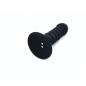 VibeCore Plug – silikonowy korek wibrujący z podstawą, plug analny, USB