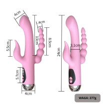 Wibrator damski 3w1 – wymiary produktu, dane techniczne